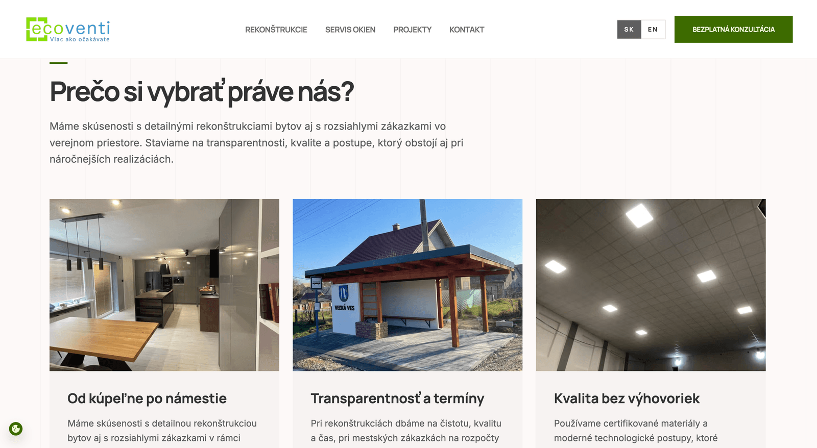 Ecoventi s.r.o., Poltár – Stavební firma + servis oken – Desktop 02